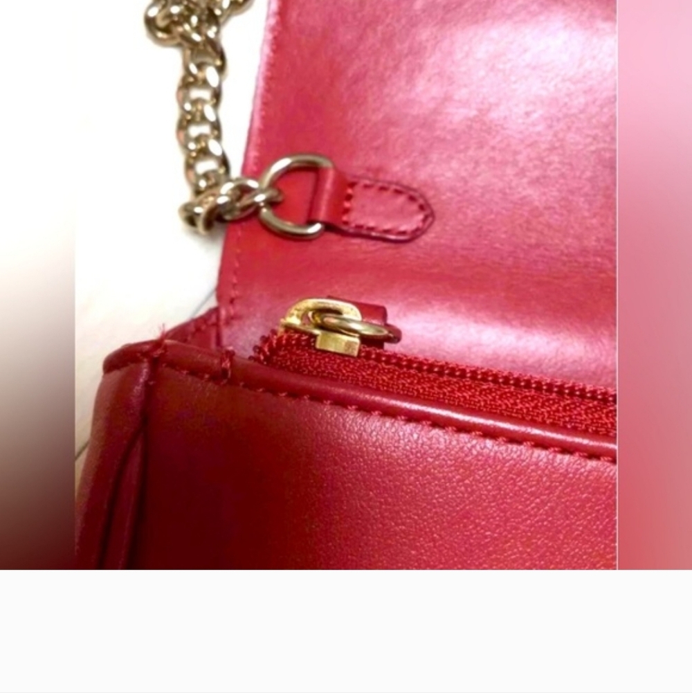 Jimmy Choo Red Python Crossbody Bag - image 8